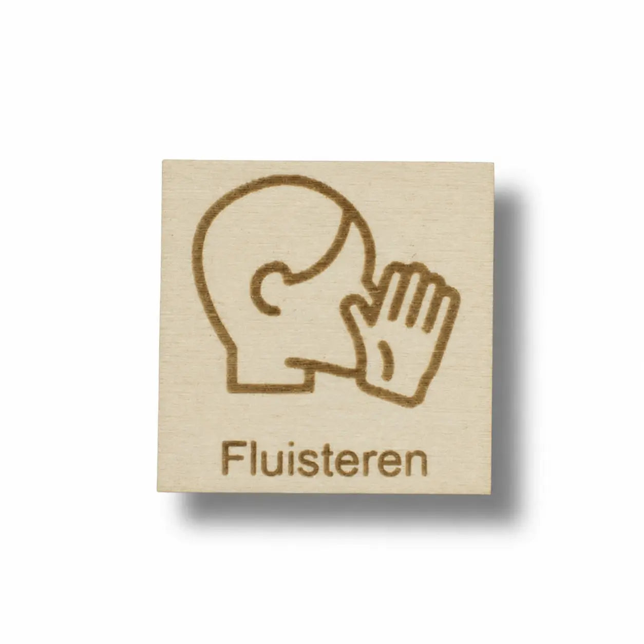 Pictogram Fluisteren