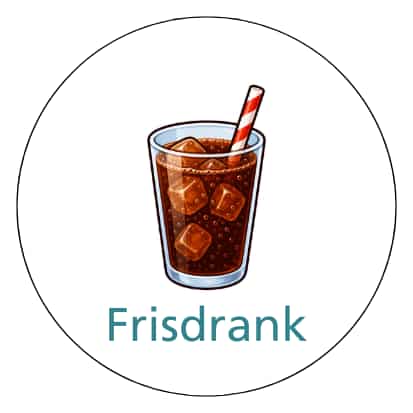 Magnetisch pictogram Frisdrank