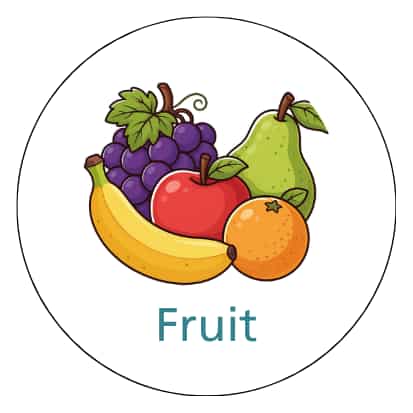 Magnetisch pictogram Fruit