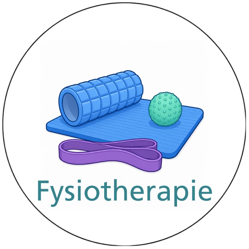 Magnetisch pictogram Fysiotherapie
