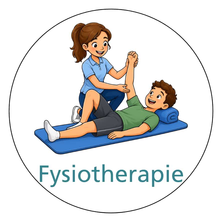 Magnetisch pictogram Fysiotherapie