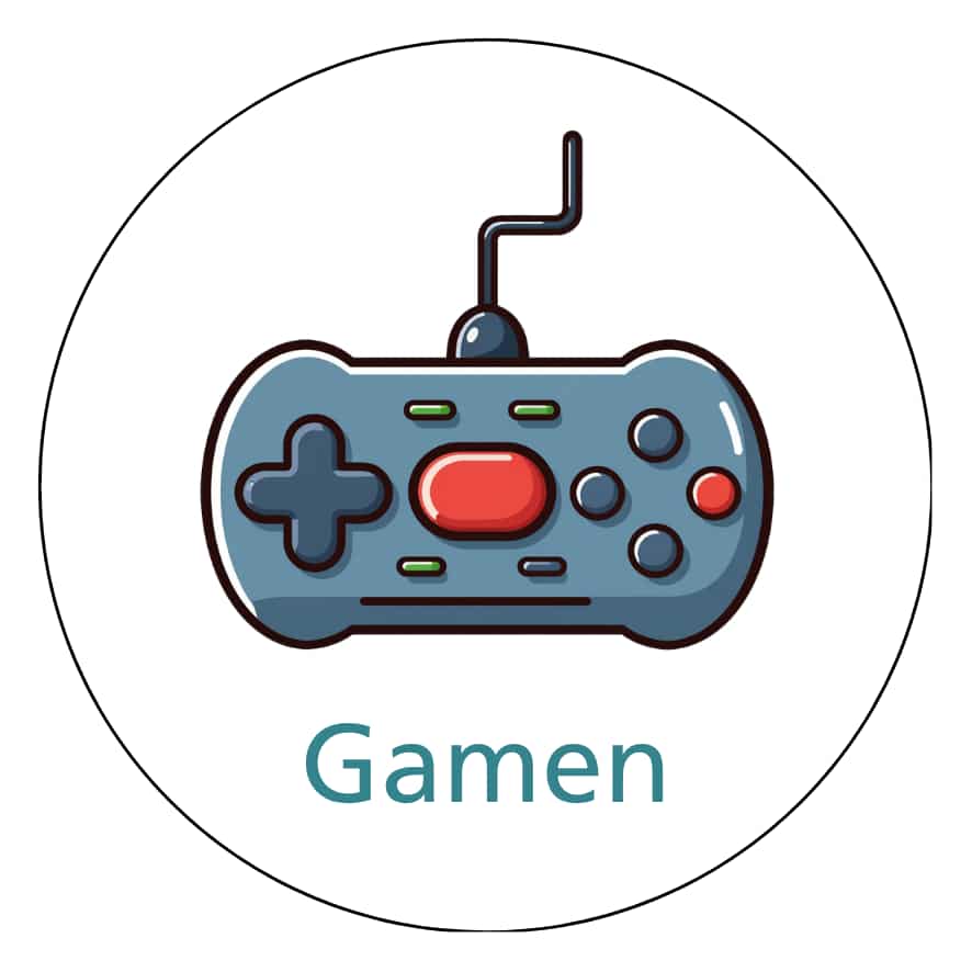 Magnetisch pictogram Gamen