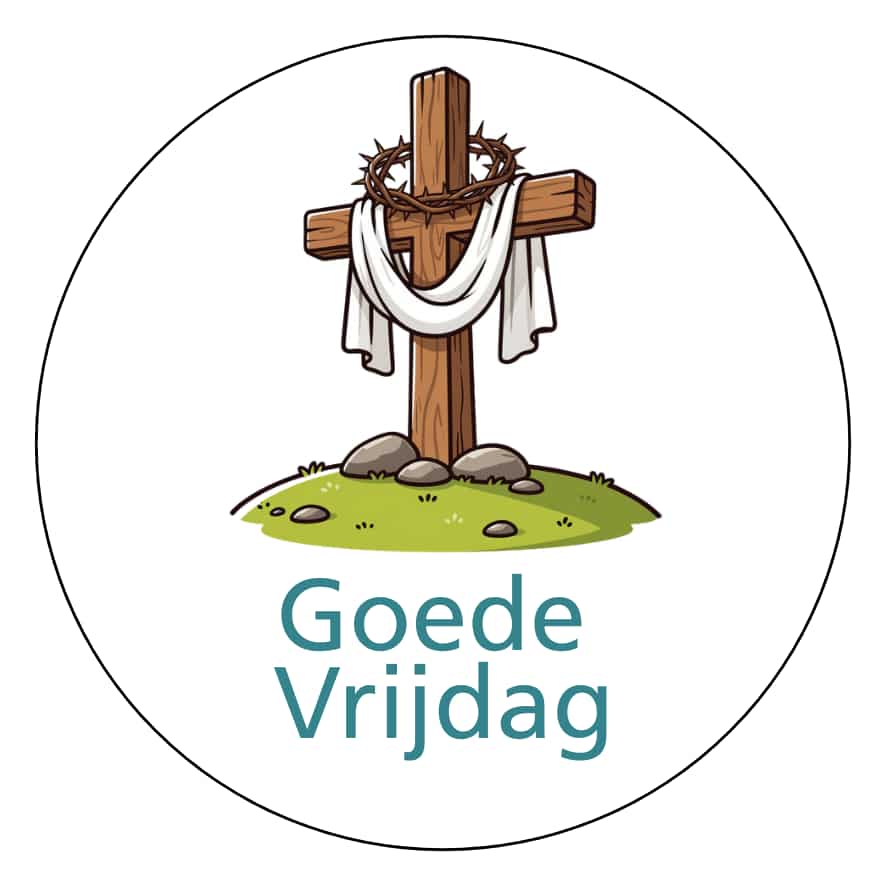 Magnetisch pictogram Goede Vrijdag