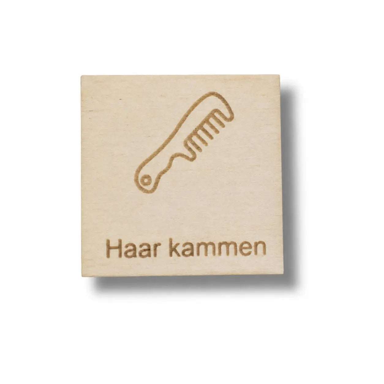 Pictogram Haar kammen