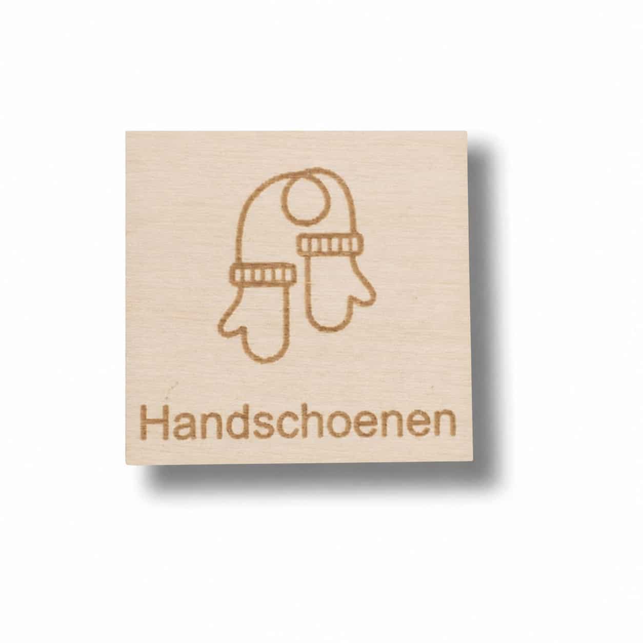 Pictogram handschoenen – duidelijk en voorbereid naar buiten