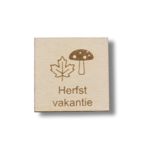 Pictogram Herfstvakantie