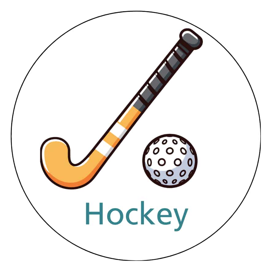 Magnetisch pictogram Hockey