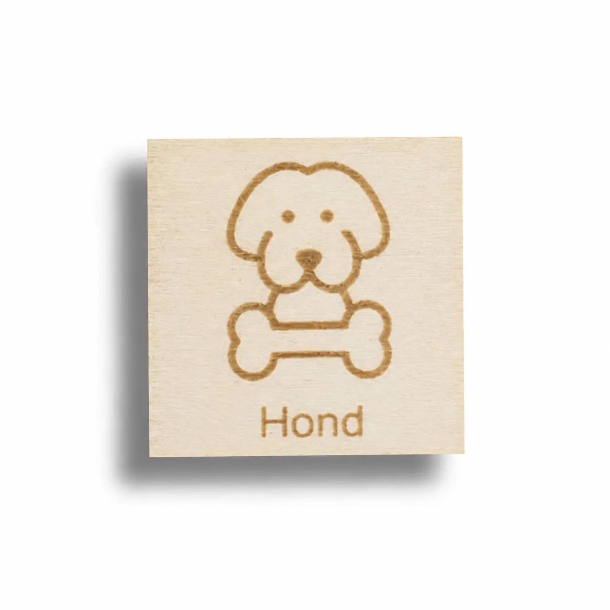 Pictogram hond – dieren pictogram voor weekplanner kind