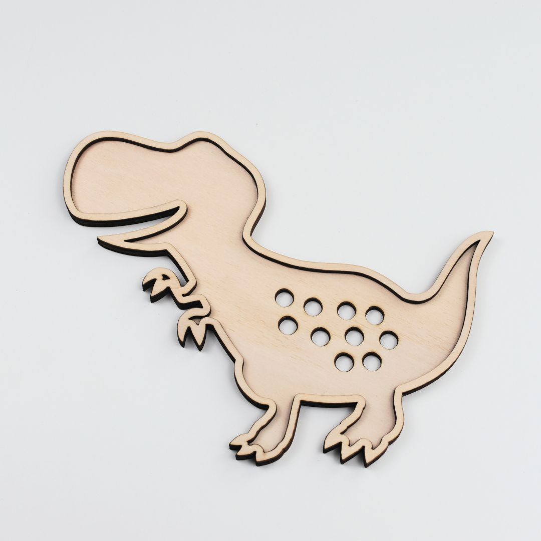 Houten Zeef Dino