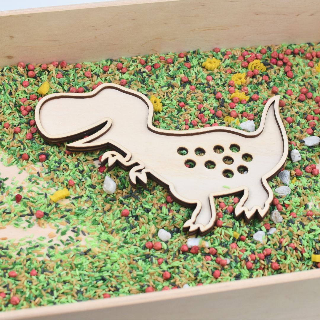 Houten Zeef Dino