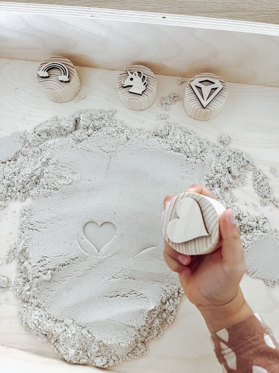 Houten Unicorn stempels