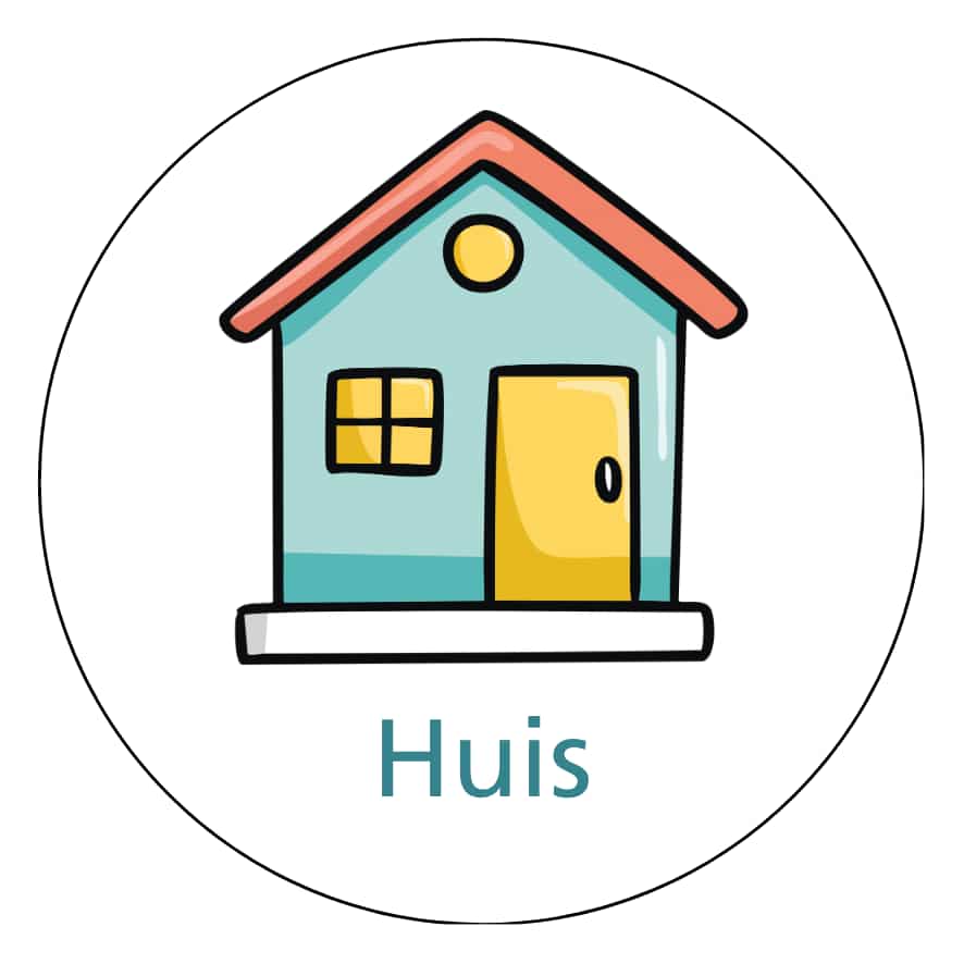 Magnetisch pictogram Huis