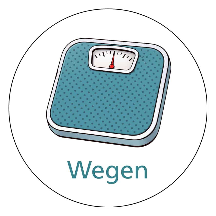 Magnetisch pictogram Wegen