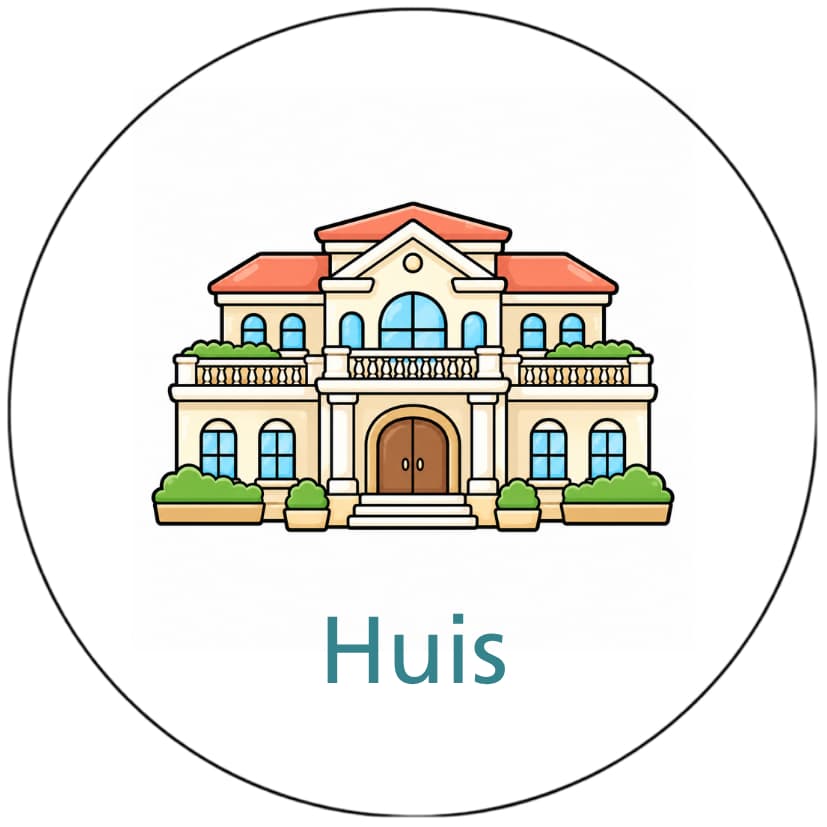 Magnetisch pictogram Huis