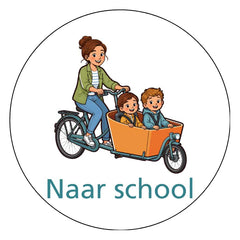 Naar school Bakfiets