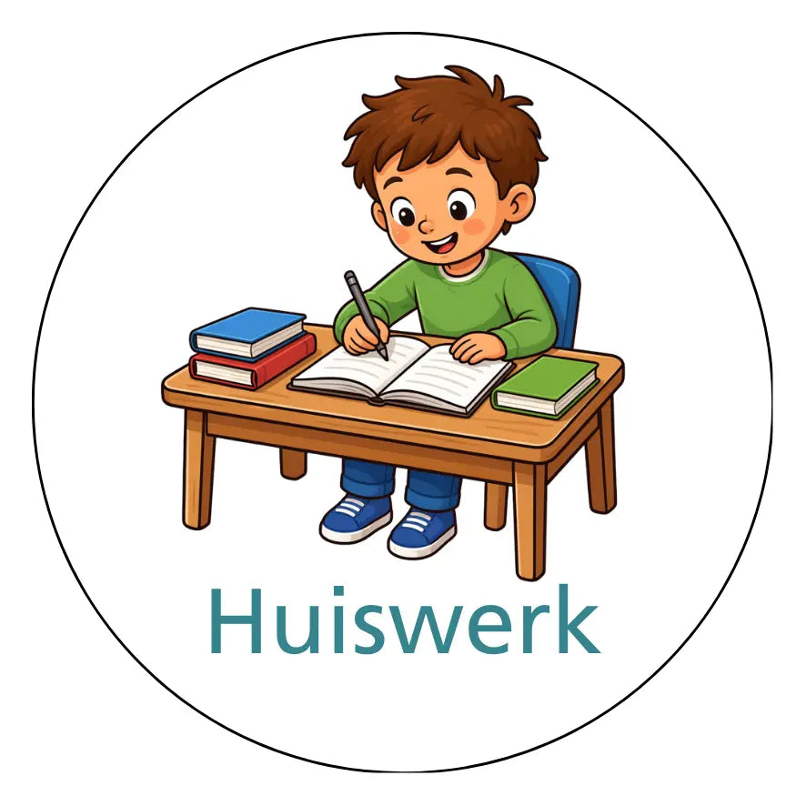 Magnetisch pictogram Huiswerk