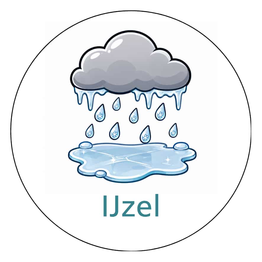 Magnetisch pictogram IJzel