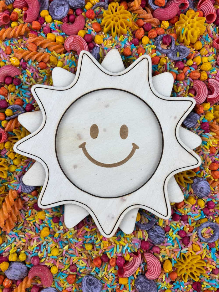 Zomer speelgoed op thema met zon, vakantie en strandspel