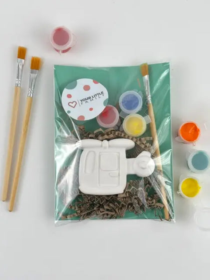 Versie A van Knutseltraktatie voertuigen set (Keuze uit 2 en 3 kleuren)