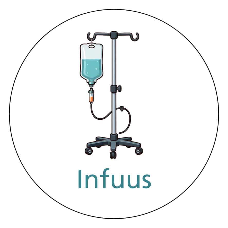 Magnetisch pictogram Infuus
