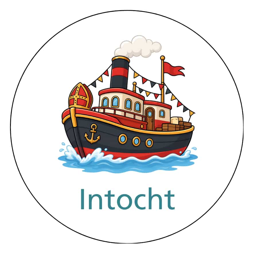 Magnetisch pictogram Intocht