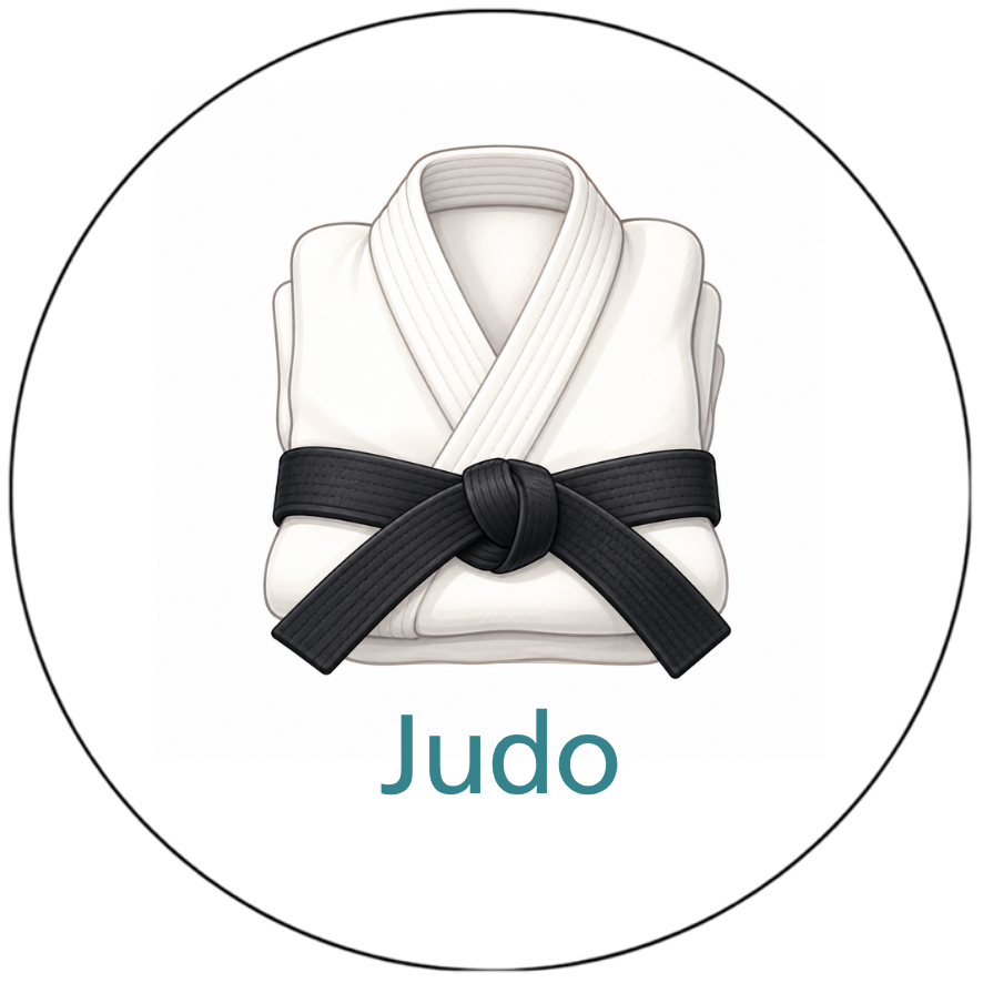 Magnetisch pictogram Judo