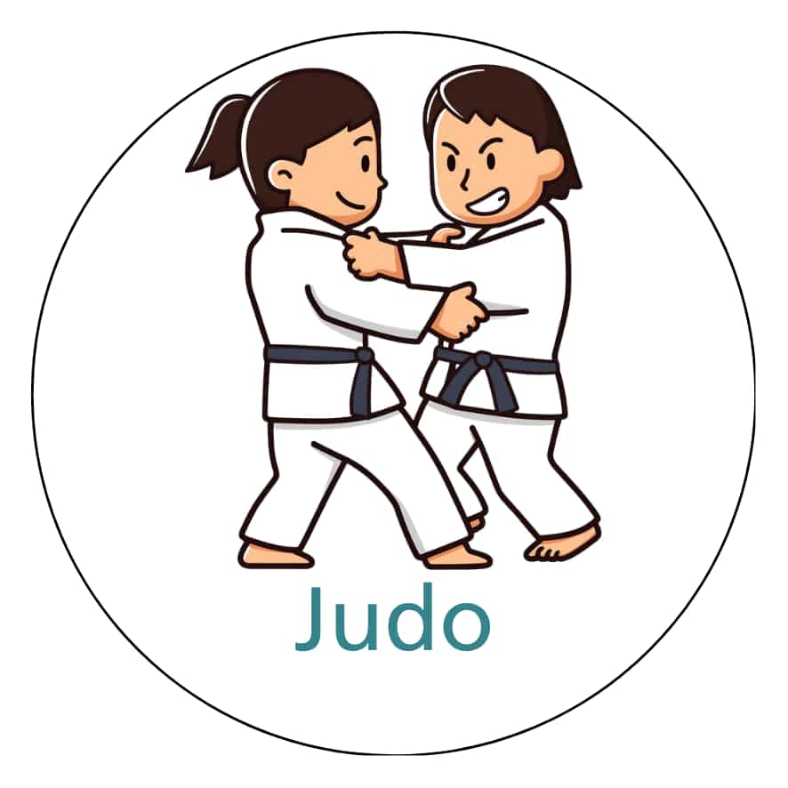 Magnetisch pictogram Judo