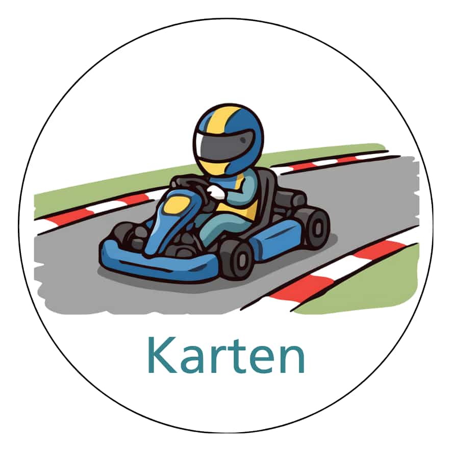Magnetisch pictogram Karten
