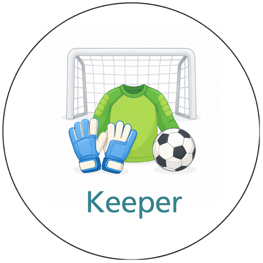 Magnetisch pictogram Keeper