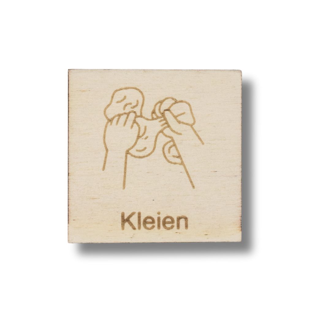 Pictogram Kleien