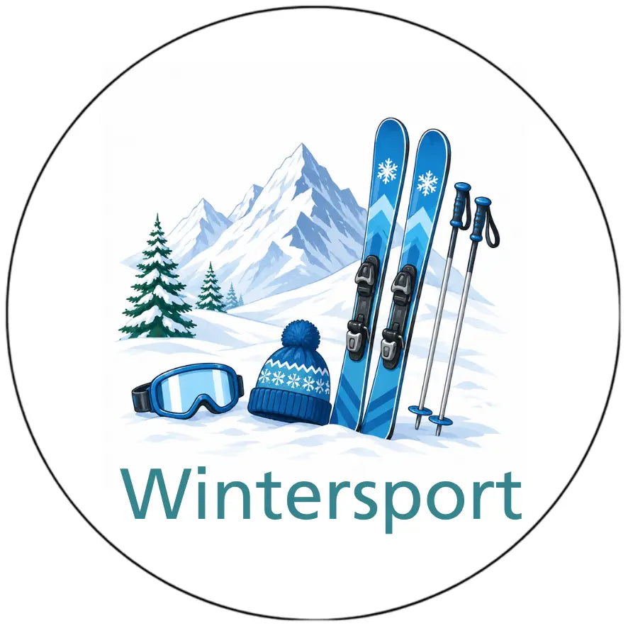 Magnetisch pictogram Wintersport