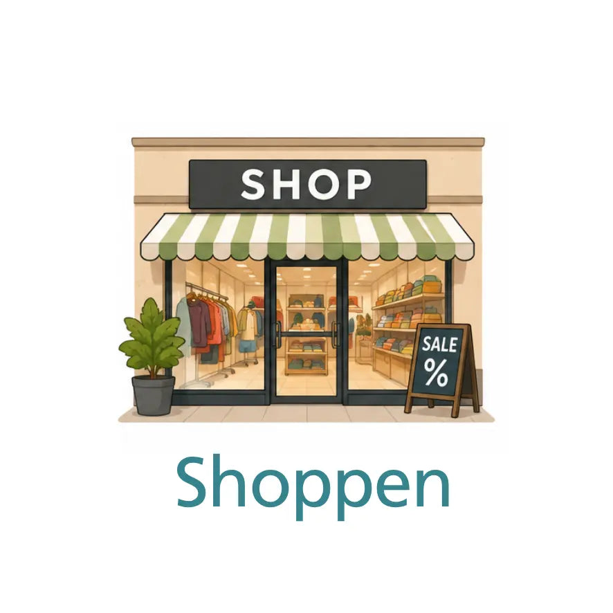 Magnetisch pictogram Shoppen