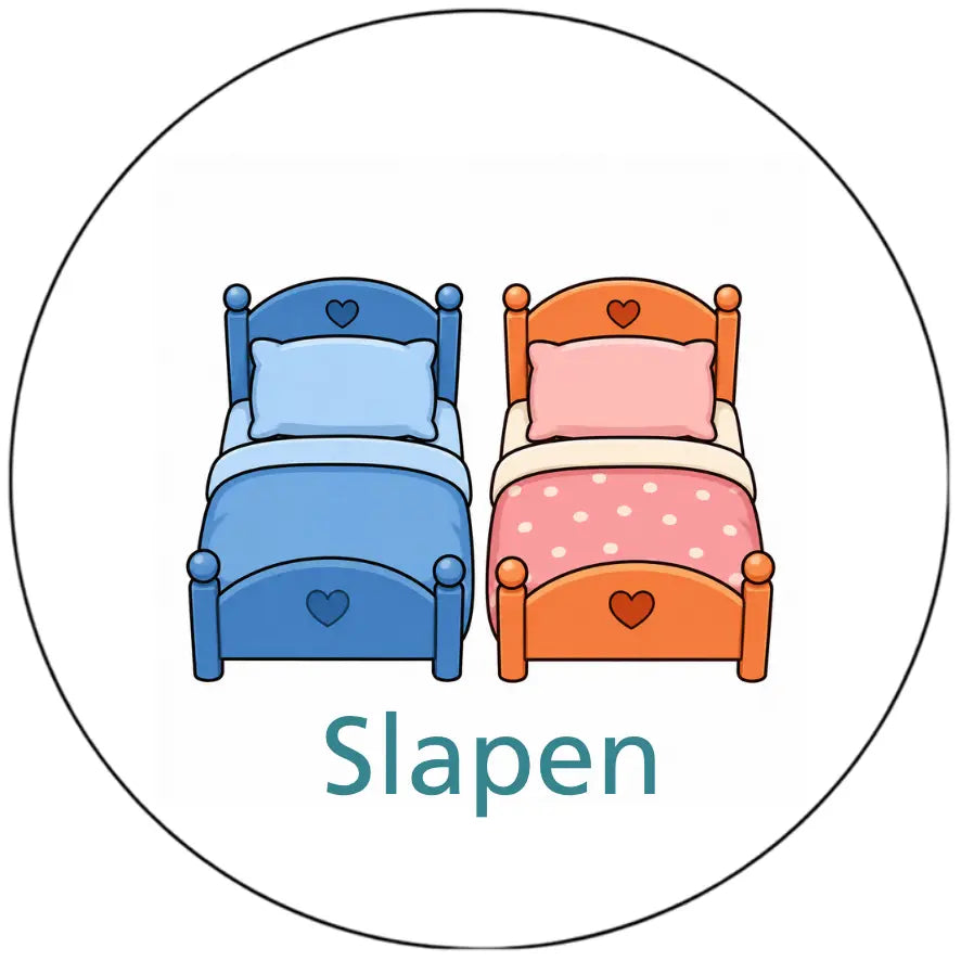 Magnetisch pictogram Slapen