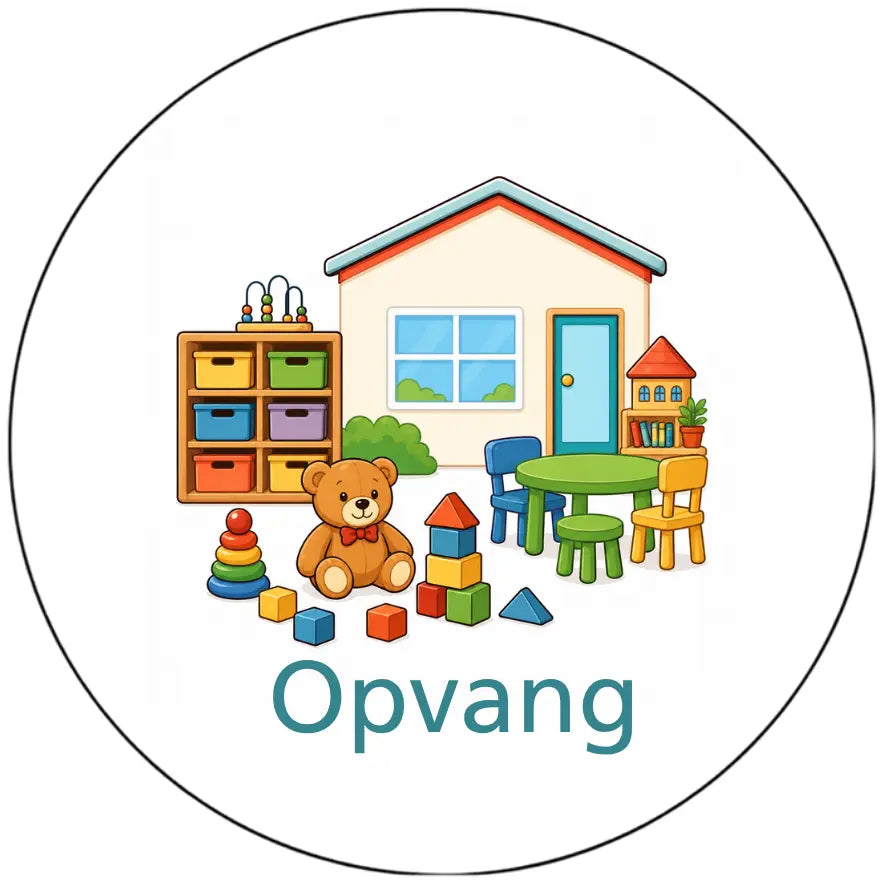 Magnetisch pictogram Opvang