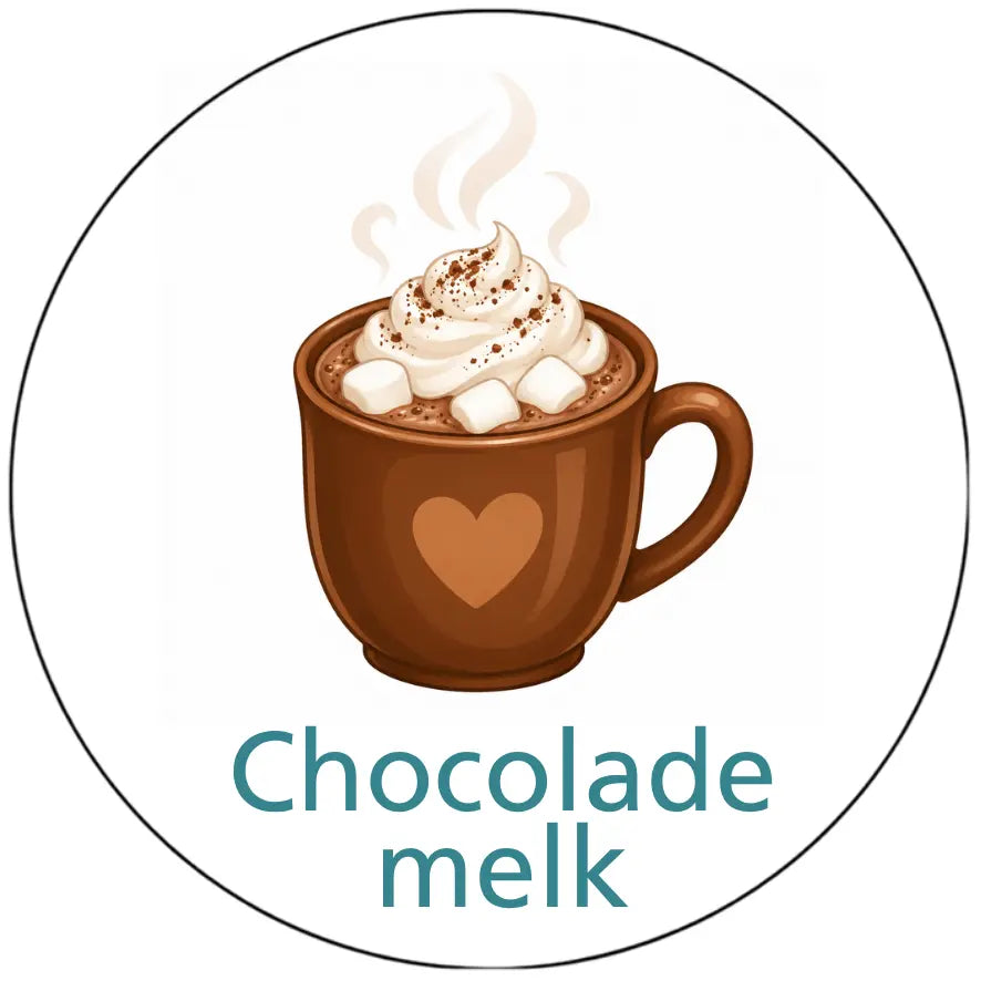 Magnetisch pictogram Chocolademelk