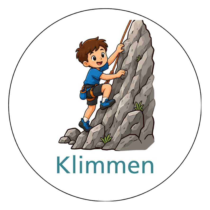 Magnetisch pictogram Klimmen