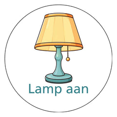 Lamp aan