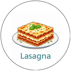 Pictogram uitvoering Lasagna