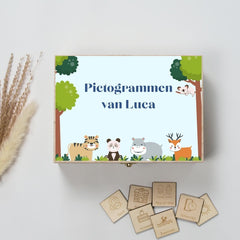 Pictogram uitvoering Dieren uit het bos