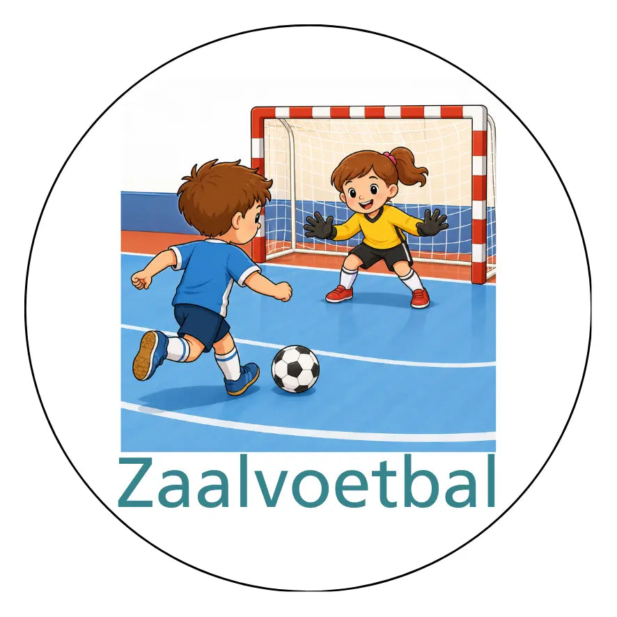 Magnetisch pictogram Zaalvoetbal