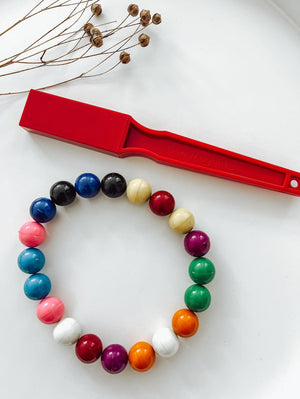 Set van 20 magnetische balletjes voor sensorisch spel met speelrijst