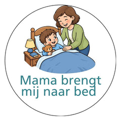 Mama brengt mij naar bed A