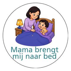 Mama brengt mij naar bed D