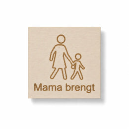 Pictogram Mama Brengt – Routine & Veiligheid Kind