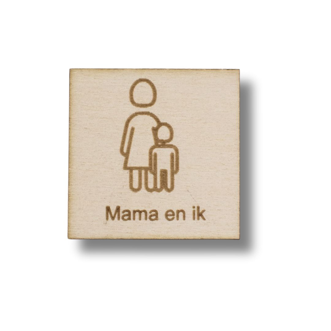 Pictogram Mama en ik