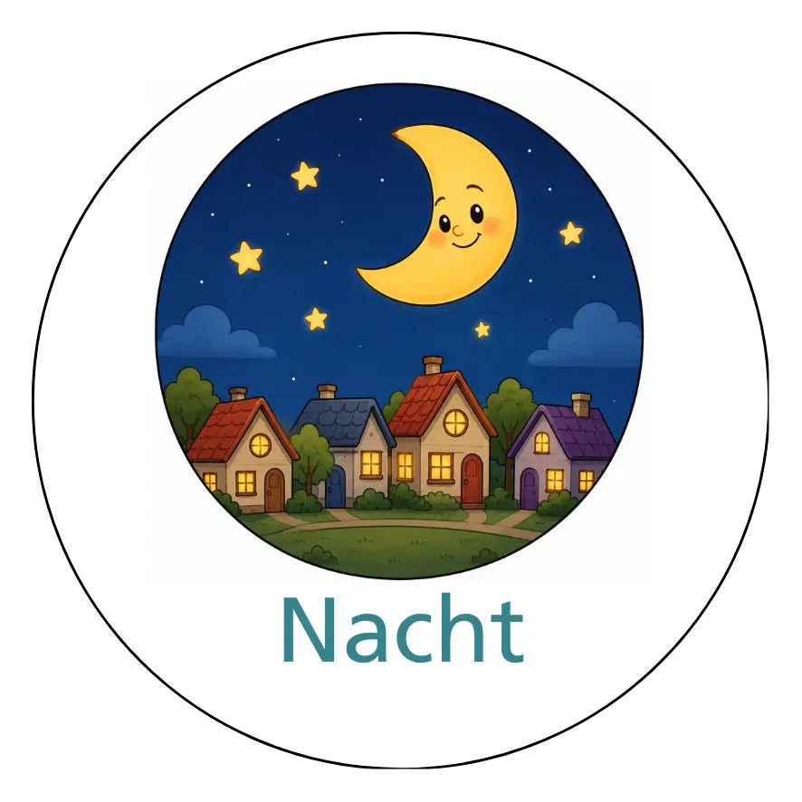 Magnetisch pictogram Nacht