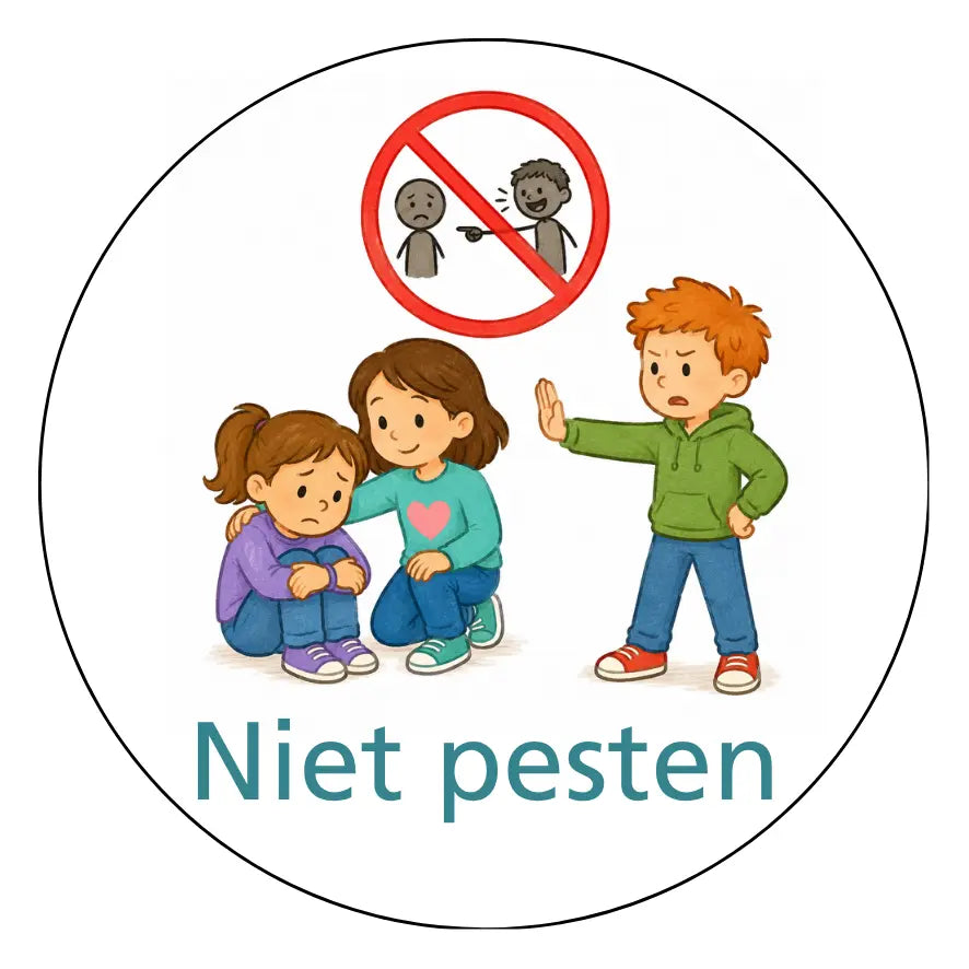 Magnetisch pictogram gedrag (niet)