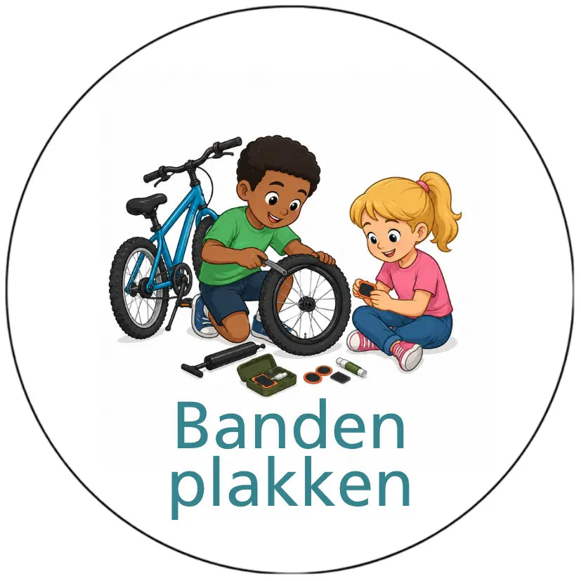 Magnetisch pictogram Fietsband plakken