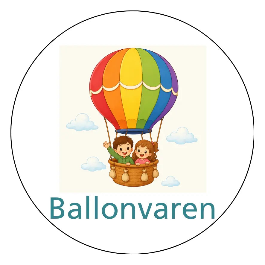 Magnetisch pictogram Ballonvaren