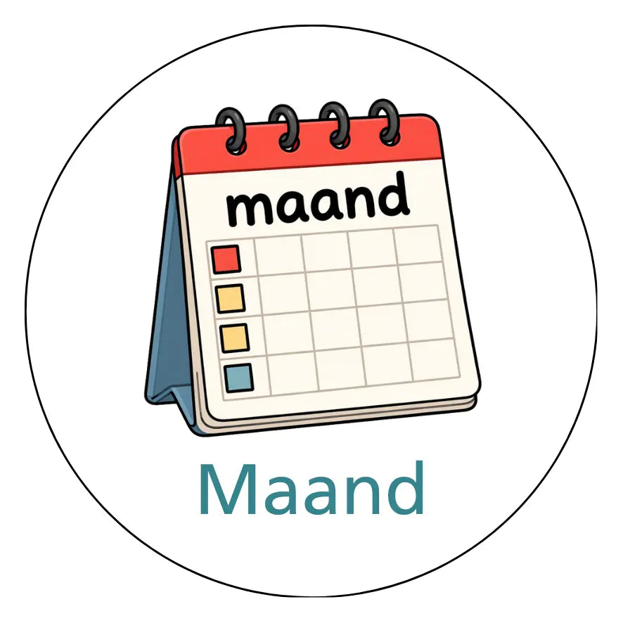 Magnetisch pictogram Maand
